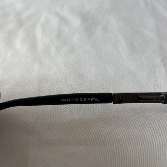 Woolrich W7828 Eyeglass FRAMES ONLY 56 18 140 Gunmetal - Picture 6 of 8